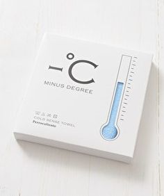 a white box with a thermometer on it