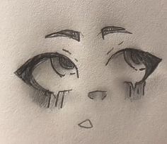 a drawing of a woman's face with long eyelashes