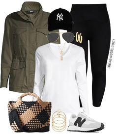 Plus Size Fall Athleisure Outfits - Alexa Webb Fall Athleisure Outfits, Plus Size Athleisure Outfits, Plus Size Athleisure, Athleisure Outfits Fall, Fall Athleisure, Running Errands Outfit, Alexa Webb, Athleisure Outfit, Errands Outfit