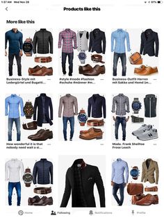 Men’s Business Casual Outfits Summer, Types Of Mens Fashion, 5 Suits 75 Combination, Men’s Wardrobe Essentials, Men’s Wardrobe, Casual Fashion Men's Outfit Ideas, Men’s Work Outfits, Outfit Semiformal Hombre