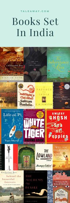 books set in india cover art