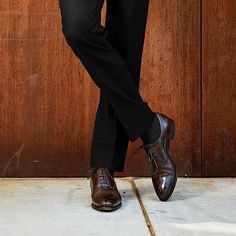 The dispute about brown shoes with black pants has gone on long enough. It’s time we reached a verdict. Learn more. Gray Dress Shoes, Brown Shoes Men, Spring Sunglasses, What Should I Wear Today, Style Essentials, Sunglasses Mens