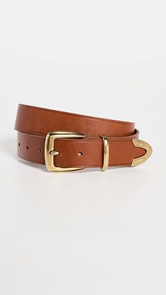 Madewell Western Chunky Buckle Belt | SHOPBOP Madewell Accessories, Western Belt, Belt Length, Branded Belts, Western Belts, Western Leather, Brown Belt, Spring Trends, Leather Belts