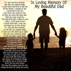 To one of the Greatest Dad's in the world. HAPPY  FATHERS  DAY  DAD ( MAX  KLIEM ) in Heaven. I LOVE  and  MISS  you so much. Miss My Dad, Dad In Heaven, Miss You Dad