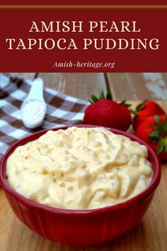 Pearl tapioca pudding Large Pearl Tapioca Pudding, Pearl Tapioca, Tapioca Pudding Recipe, Tapioca Recipes, Diy Dessert, Easy Puddings, Tapioca Pudding, Homemade Pudding