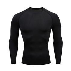 a black long sleeved top with no shirt on the chest and sleeves, in front of