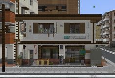 an image of a building that is in minecraft