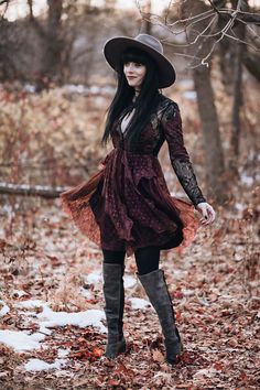 Witch Aesthetic Outfit, Modern Witch Fashion, Winter Fashion Boots, Modern Witch