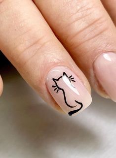 Cat Nail Designs, Animal Nail Art, Cat Nail, Animal Print Nails Art, Inspiration Nails, Nail Art Designs Diy, Pretty Nail Art Designs, Nail Art Designs Videos