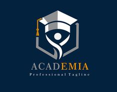 the logo for academy professional tagline, which is designed to look like a graduate's cap