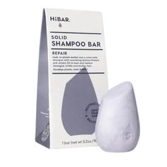 PRICES MAY VARY. SOLID SHAMPOO BAR - Meet HiBAR’s Repair Shampoo Bar - the ultimate solution for hair that’s been damaged by heat, chemical treatments, or over-exposure to environmental stressors. This solid shampoo bar is formulated with bond repair technology that restores damaged structure, leaving it up to 3x stronger than untreated hair. FOR DAMAGED HAIR - HiBAR’s Repair Shampoo Bar is formulated for those with broken, brittle, damaged hair. This shampoo bar is blended to naturally nourish, Best Bar Shampoo And Conditioner, How To Make Bar Shampoo, Rice Protein Shampoo Bar, Solid Shampoo Bar For Thinning Hair, Beef Tallow Shampoo Bar, Quinoa Protein, Solid Shampoo Bar, Solid Shampoo, Brittle Hair