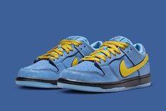 Nike SB Dunk Low Pro QS x The Powerpuff Girls Buttercup - FZ8319-300 | eBay Nike Sb Dunk Low, Sb Dunk Low, Nike Sb Dunks Low, Nike Sb Dunk, Sb Dunk