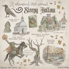 Sleepy Hollow Cemetery, The Legend Of Sleepy Hollow, Legend Of Sleepy Hollow, Headless Horseman, Autumn Magic, Sleepy Hollow, Witch Aesthetic