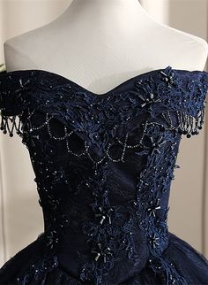 Any things please feel free to contact us: sales@Tmallworld.com ******* Product Details******* Product Number:#N4TF Fabric: Lace Color: Navy Blue Neckline: Sweetheart Back Style: Lace-up Hemline: Floor Length Making time: 2-3 weeks, Shipping time: 3-5 working days. Custom size/color, Rush Order is available, and no extra cost. ******* Custom Measurements******* For better fitting, You can leave us the following information in the order notes when you check out, and please have a look our measuri Dark Blue 15 Dresses, Navy Blue Quince Dress With Silver, Midnight Blue Sweet 16 Dress, Navy Blue Sweet 16 Dress, Dark Blue Quince Dress, Midnight Blue Quinceanera Dresses, Navy Blue Quince Dress, Midnight Blue Quinceanera Theme, Navy Blue Wedding Dresses