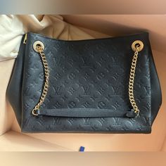 Nwt. Has Original Everything. Plastic Is Still On The Metal Hardware. Louis Vuitton Black, Bags Louis Vuitton, Black Purse, Black Purses, Louis Vuitton Bags, Metal Hardware, Louis Vuitton Bag, Bag Lady, Louis Vuitton