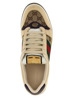 65% polyester 18% cotton 17% polyamide Gucci Screener Sneakers, Gucci Screener, Cheap Gucci, Chloe Purses, Guccio Gucci, Burberry Hat, Saint Laurent Shoes, Luxury Shop, Italian Fashion