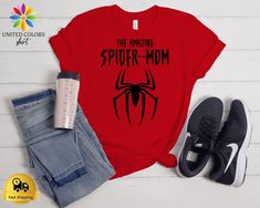 Are you looking for the perfect Spiderman birthday boy shirt for your child? Check out our range of Spiderman birthday shirts. They are perfect for your little superhero's special day. With a choice of designs and colours, there is something to suit everyone. So what are you waiting for? Shop now and make your child's birthday one to remember!  Family Birthday Shirt, Spiderman Birthday Shirts, Amazing Family Birthday Party TShirt, Superhero Birthday Shirt, Toddler Birthday T-shirt Our shirts are Family Birthday Shirts, Birthday Boy Shirts, Spiderman Birthday, Toddler Birthday, Family Birthdays, Superhero Birthday, Trendy Tshirts