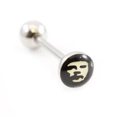 14 Gauge Tongue Barbell Ring with Che Guevara Portrait Design Barbells Piercings Welcome! Check out our products shop products about us feedback newsletter contact us Quality Products Fast Delivery Money Back Guarantee customer service 14 Gauge Tongue Barbell Ring with Che Guevara Portrait Design Barbells Piercings Product Description 14 Gauge Tongue Barbell Ring with Che Guevara Portrait Design Barbells Piercings Tongue Barbell with Che Guevara Portrait design 14g Gauge (Thickness): 14g(1.6 mm), Bottom Ball: 6mm, Logo Size: 7mm, Length: 15mm Smooth Surface and easy to use, made of surgical steel SHow off your tongue piercing wearing this amazing jewelry Best gift for Birthday, Christmas Day, Anniversary, Valentine's Day, Wedding, Vocation , Fancy Ball, Halloween Party and more. We are a U Vulgar Jewelry, Tongue Barbell, Transverse Lobe, Piercings Tongue, Unique Piercings, Oral Piercings, Mm Logo, Acrylic Logo, Fancy Ball