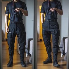 [WDYWT] uniform : techwearclothing Industrial Outfit Men, Tactical Fashion Men Style, Militarycore Outfits Men, Men’s Tactical Fashion, Tactical Mens Fashion, Casual Tactical Outfit, Casual Techwear Men, Military Aesthetic Outfit, Uniform Outfits Men