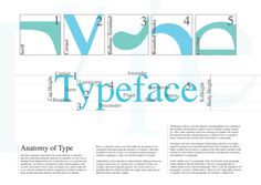 the typeface is made up of different types of typograms and numbers