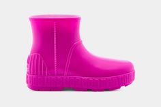 Drizlita Insulated Rain Boots For Winter And Rainy Weather, Insulated Round Toe Rain Boots, Insulated Rain Boots For Winter, Trendy Winter Rain Boots, Trendy Pink Waterproof Rain Boots, Winter Slip-resistant Rain Boots, Slip-resistant Rain Boots For Winter, Slip-resistant Rain Boots For Winter Weather, Winter Ankle Rain Boots With Rubber Sole