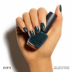 Opi Dc Collection, Opi Colors, Grey Nail Designs, Blue Nail Polish, Opi Nail Polish, Fall Nail Colors, Neutral Nails, Gel Nail Designs, Opi Nails