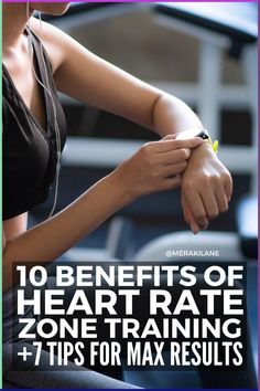 Heart Rate Training Zones 101 | Heart rate training uses beats per minute (bpm) as a guide to hitting a certain workout intensity. This type of training involves keeping your heart rate within a certain range for a designated period of time. Training this way can help you improve your overall fitness, lose fat, build lean muscle, and increase your endurance and stamina. Click to learn how to calculate your heart rate zones, what they mean, and how to use HR training for fat loss. Back Workouts For Women, Heart Rate Training, Back Workouts, Paleo Workout, Back Workout Women, Arm Workouts At Home, Heart Rate Zones, Training At Home, Workouts For Women