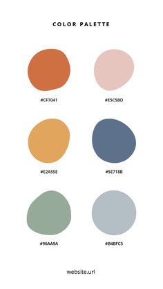 the color palette is shown with different colors