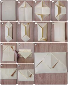 step by step instructions on how to make an origami box