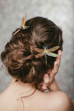 Jewelry Wedding, Bride Wedding, Diy Hairstyles, Pretty Hairstyles, Hair Jewelry, Locs, Bridal Hair, Hair And Nails, Headpiece