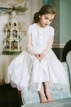 Milana Kurnikova, Gaun Abad Pertengahan, Flower Girls, Fashion Kids, Childrens Fashion, Lany, Baby Dress, Kids Dress