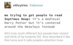 the tweet on harry potter's twitter account has been altered to read