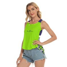 Simple and Sophisticated is what comes to mind with our Pickleball Open-Backed Tank Top by Dizzy Pickle. It is the perfect tank top for the hot days on the court. The design creates a flattering line for all shapes. Fabric: 95% polyester and 5% spandex Regular fit Yoga top with hollow in back Fabric weight: 180 g/m² Care Instruction: Machine washes cold with similar colors, do not bleach, tumble dry low, do not iron, and do not dry clean. If you are long-waisted or larger in the bust area, then Summer Blue Activewear For Sports Events, Athleisure Tank Top For Sports Events, Green Sporty Racerback Tank Top, Sporty Green Racerback Tank Top, Summer Moisture-wicking Racerback Vest, Summer Racerback Vest Activewear, Green Sporty Tank Vest, Beach-appropriate Sleeveless Moisture-wicking Tops, Summer Activewear Racerback Vest