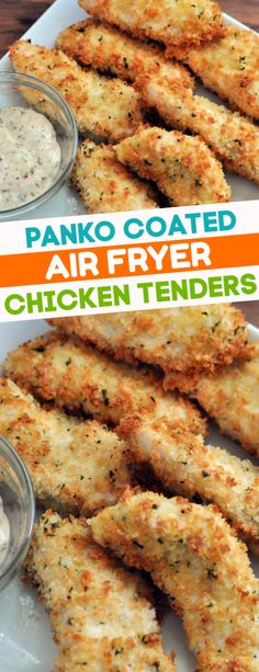 air fryer chicken tenders with panko coating