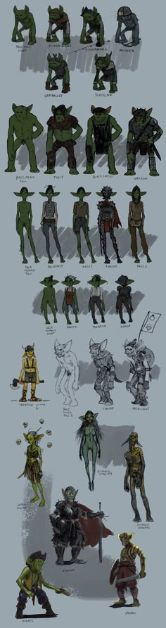 ArtStation - Goblin Ideation, Alexander Vincent Goblin Pfp, Goblin Reference, Goblin Anatomy, Goblin Drawing, Goblin Concept Art, Goblin Tattoo, How To Draw Goblins