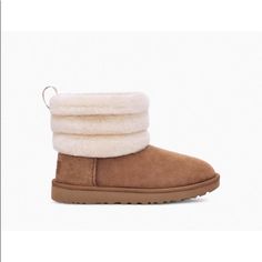 Brand New. Price Is Firm Please! Brown Ugg Boots, Quilted Boots, Ugg Bailey Button, Ugg Classic, Pull On Boots, Classic Boots, Mini Quilt, Flat Boots, Look Stylish