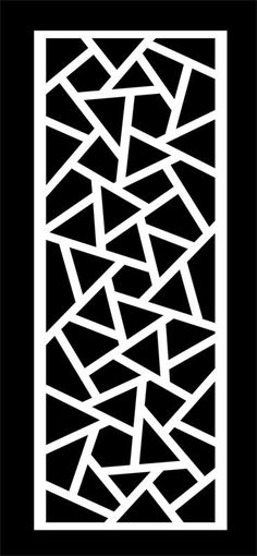 a black and white pattern with lines in the shape of rectangles on a black background