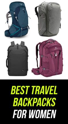 Looking for a backpack for your journey abroad? Here is a list of the best travel backpacks for women - great for digital nomads to start their journey. best travel backpacks, best travel tools, travel luggage, best luggage, best carry-on backpacks, best carry-on luggage, best backpacks for digital nomads Travel Backpacks For Women, Best Carry On Backpack, Office Backpack, Bangladesh Travel, Best Backpacks, Backpacking Essentials, Digital Nomad Life