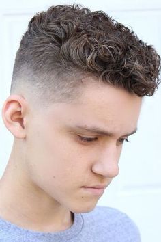 60 Best Hairstyles for Teenage Guys in 2024 - Modern Teen Teenage Haircuts, Boys Haircuts Curly Hair, Curly Crop