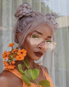 Braided Space Buns, Trend Hairstyles, Beautiful Haircuts, Space Buns, Easy Updos, Unicorn Hair, Trending Hairstyles, Grunge Hair