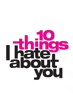 10 things i hate about you, 1999 - 97min - Gil Junger (Screencap) | RAWRphaella Romcom Posters, Letters To Cleo, Bedroom Wall Posters, Aesthetic Preppy Room, Kat Stratford, Cinema Quotes, Comfort Movie, Simple Poster