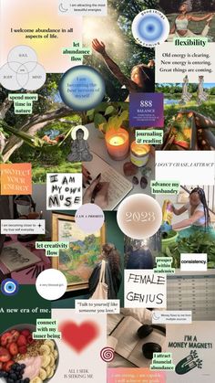 a collage of images with words and pictures