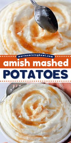 Serve these Amish Mashed Potatoes! This Thanksgiving dinner recipe is a classic. Smooth and fluffy, rich and creamy, these homemade mashed potatoes are a Thanksgiving side dish to impress. Variations included! Gnocchi Sides, Thanksgiving Dinner Sides, Wishes And Dishes, Potato Side Dishes Easy, Best Potato Recipes, Fluffy Mashed Potatoes, Homemade Mashed Potatoes, Thanksgiving Side Dish, Dinner Side