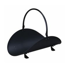 a blue speaker with a black handle on it's head and an antenna attached to the