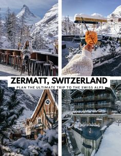 Switzerland Travel Winter, Ski Destinations, Switzerland Travel Guide, Zermatt Switzerland, Travel Winter, Unique Hotels, Switzerland Travel, Zermatt