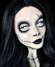 Nem Halloween Makeup, Carnaval Make-up, Makeup Zombie, Fantasy Make-up, Halloween Make-up Looks, Cute Halloween Makeup