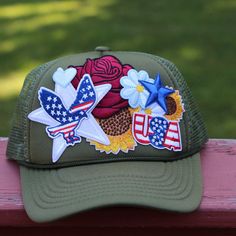 Brand New Trucker Hat - All Patriotic Trucker Hats Are On Sale Today For $12! Perfect For The Fourth Of July In A Couple Weeks. Order Now To Ensure Delivery For The Holiday! I Offer Bundle Discounts And Fair Offers! Trendy Cap For 4th Of July, Americana Style Cap Hat, Americana Cap One Size Fits Most, Americana Style Cap One Size Fits Most, Casual Baseball Cap With Patches For Summer, Casual Summer Baseball Cap With Patches, Americana Style Baseball Cap One Size, Adjustable Summer Baseball Cap With Patches, Adjustable Baseball Cap With Patches For Summer