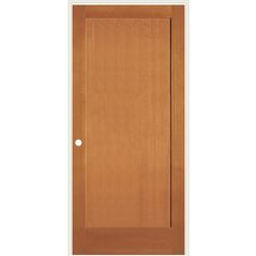 The Simpson name has been synonymous with fir doors since the beginning. Tight, vertical grain and warm coloring give our douglas fir doors an enduring appeal. SIMPSON 32-in x 80-in Solid Core 1-panel Right Hand Unfinished Fir Wood Flat Jamb Single Prehung Interior Door in Brown | LO999926 Fir Doors, Wood Closet Doors, Interior Door Styles, Craftsman Door, Prehung Interior Doors, House Garage, Brown Doors, Victorian Door, Contemporary Doors