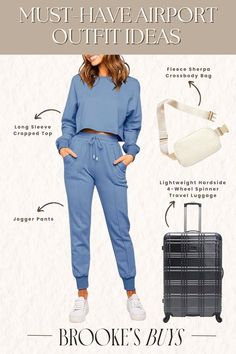 Discover comfy and chic airport outfits for women. Perfect for summer travel, these casual and trendy airport fits are ideal for planes and destinations. Find summer travel outfit essentials that are both aesthetic and practical. Check them out today! Airport Outfits For Women, Summer Travel Outfit, Airport Outfit Ideas, Outfits For Women Summer, Outfit Essentials, Chose Outfit