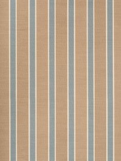 a tan and blue striped fabric